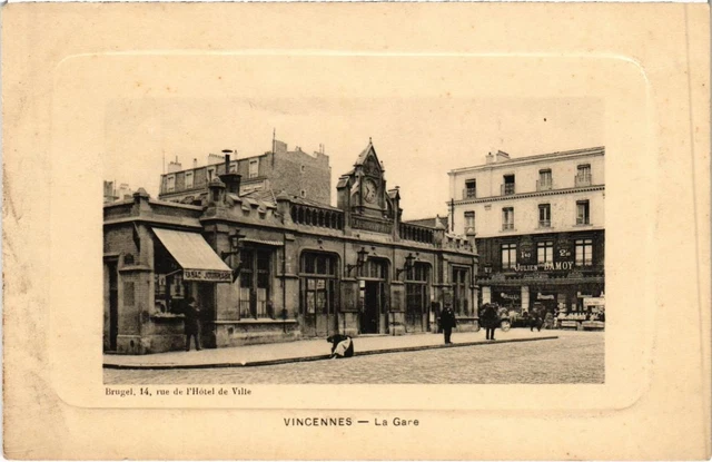 CPA AK Vincennes La Gare FRANCE (1283139)