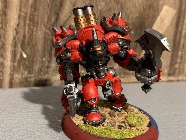 A8830 Hordes Warmachine Khador Beserker Warjack Painted Based Metal