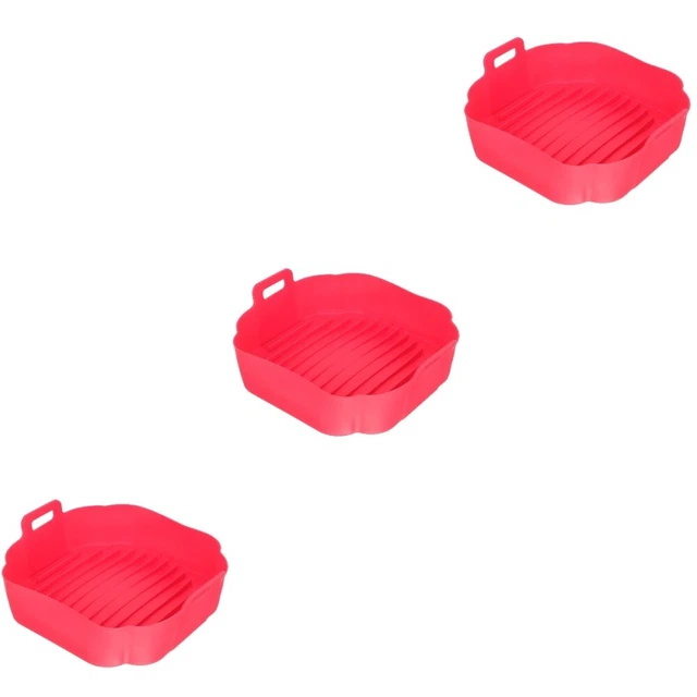 Silicone Air Fryer Liners For Ninja AF500UK, 3PCs Reusable Non-Stick - Foto 10
