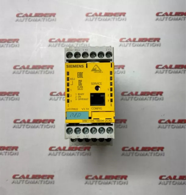 SIEMENS 3RK1105-1BE04-2CA0 Safety Monitor Relay