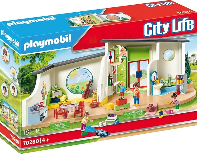 PLAYMOBIL City Life 70280 Maternelle Arc-en-Ciel Avec Effets De Lumière Et Son 4