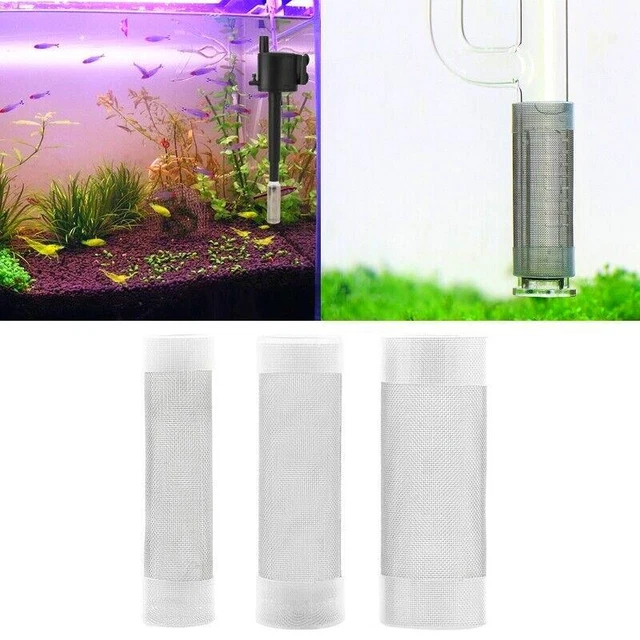 Stainless Steel Inflow Filter Guard for Shrimp Fish Aquarium