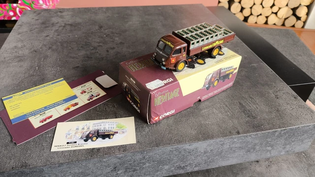 Le camion Citroën type 55 brasseur Gini miniature de Corgi Héritage au