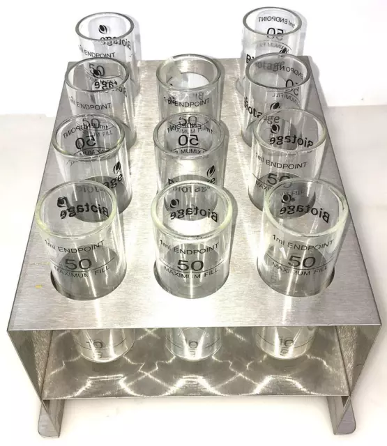 Biotage C128511 Evaporation Tube Set with Rack