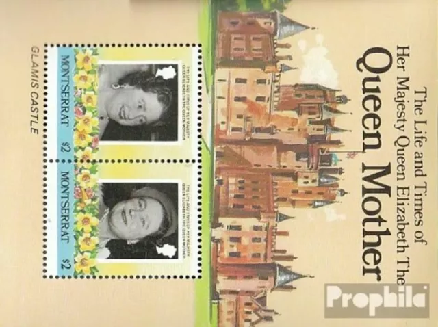Montserrat Block30 (kompl.Ausg.) postfrisch 1985 Königinmutter Elisabeth