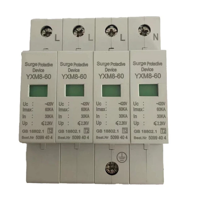 Viola Rame Raccordi Surge Protector Elettronico Lightnings Preciso 30/60KA