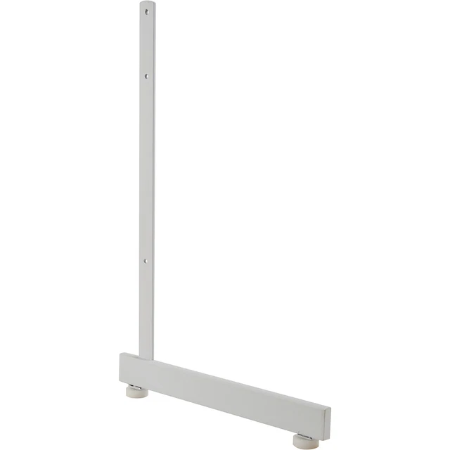 Econoco L-Shaped Leg for Gridwall 12-Pk- White 12 3/4inLx19 1/2inH