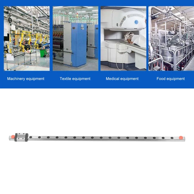 Linear Guide Mini Bearing Steel Linear Motion Guideway Slide Rail+Carriage Block