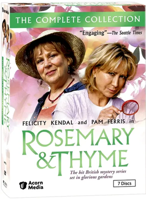 Rosemary & Thyme the Complete Series Collection DVD 1-3 Seasons 1 2 3 (7 Disc)