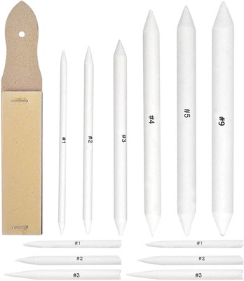 TUKNN Sfumino per Disegno,Sfumini da Disegno,Set Disegno,Matite da Disegno,Sfumini,Sfumini da Disegno Professionali,Disegno Artistico,Sfumino da Disegno,per Studente Artisti Schizzo,8PCS 
