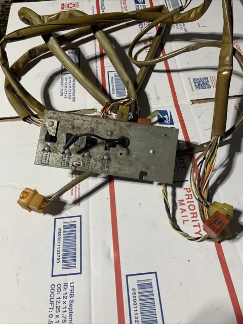 Seeburg SPS160 Jukebox Service Switch With Wiring Connections Tested Working