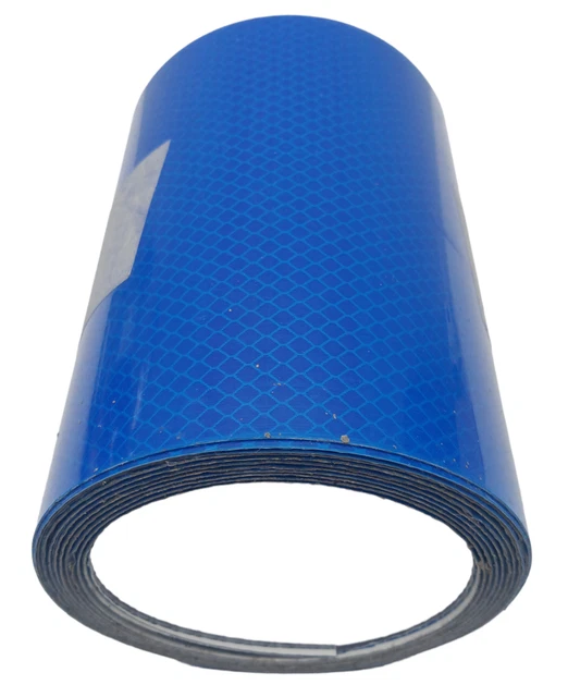 Blue Diamond Reflector Sign Plotter Cutter Vinyl Caution Tape ROLL 6" x 10' Roll