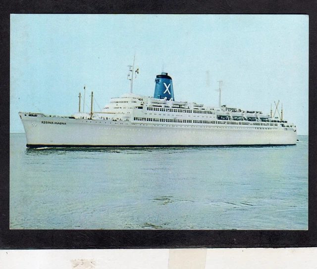 &amp;REGINA MAGNA&amp;&amp; CHANDRIS Line Griechenland Dampfschiff Postkarte&amp;quot; EUR 2 ...