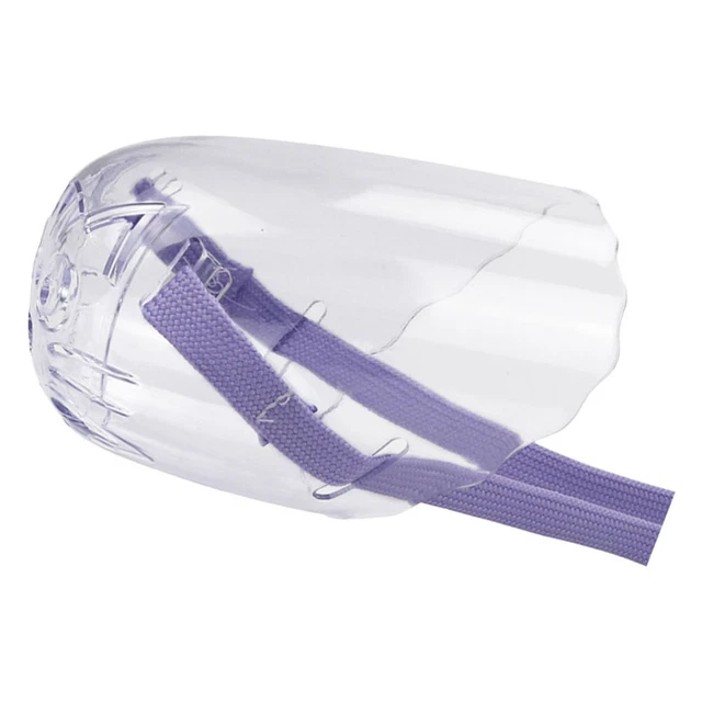 Bozal de gato transparente para mascotas mejillones perros hocico