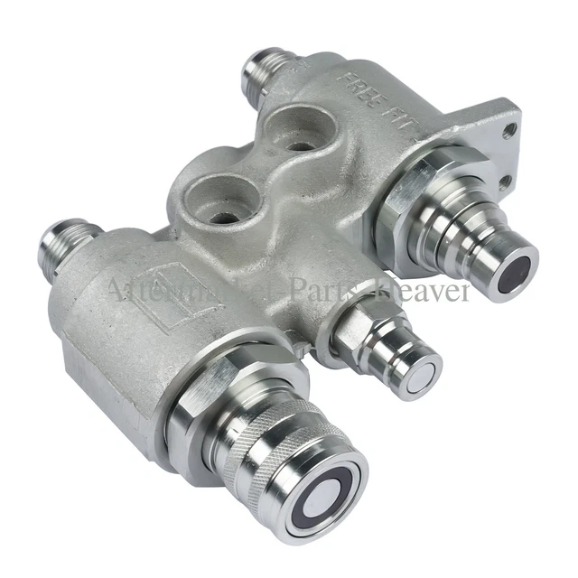 Hydraulik-Schnellkupplungs-Set 3/4 Zoll AG – 3000 Produktbild-Vorschau 4