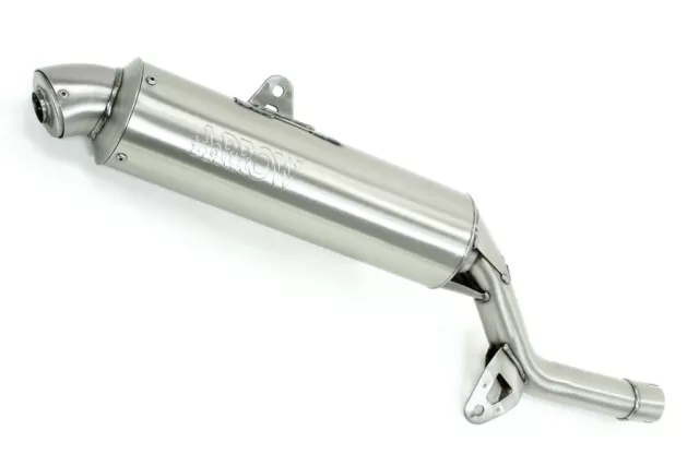 Arrow Terminale Scarico Dakar Acciaio Inox Honda Xr 600 R 1991-1998