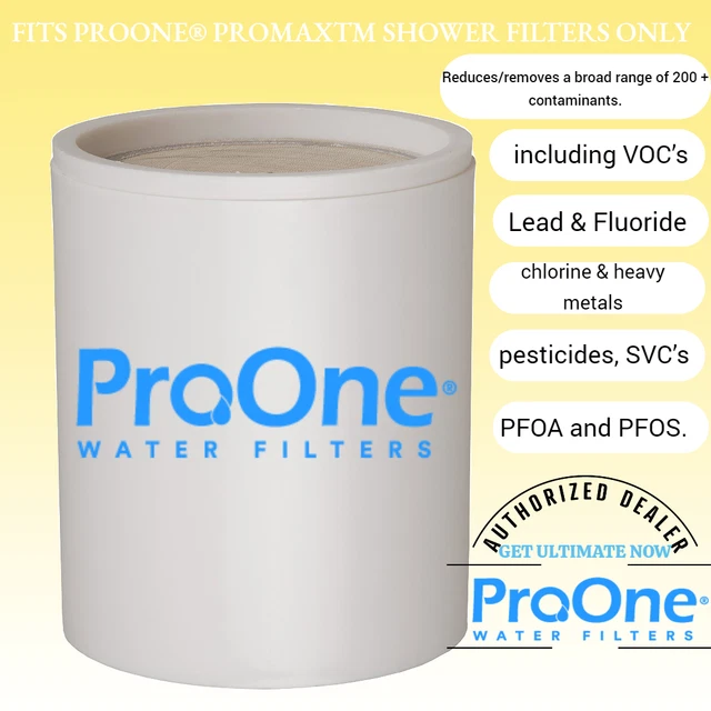 PROONE PROMAX REPLACEMENT Shower Filter Cartridge 41.95 PicClick
