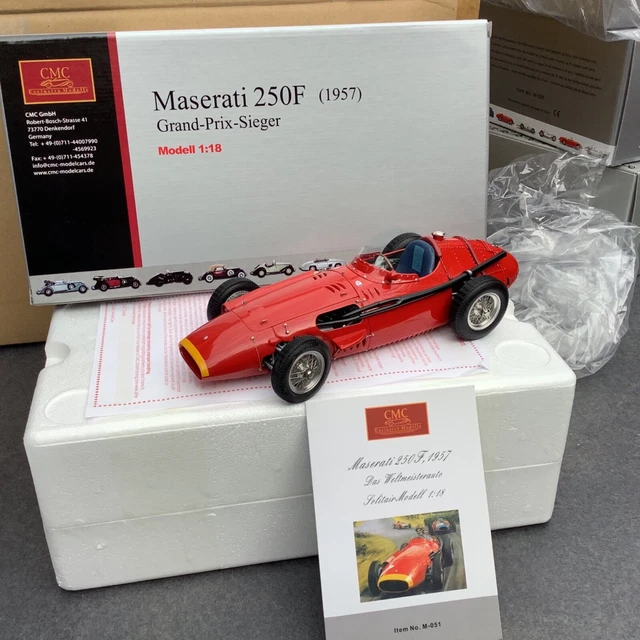 CMC M-051 WELTMEISTER 1957 MASERATI 250F 1:18 (Neu (gemäss Beschreibung