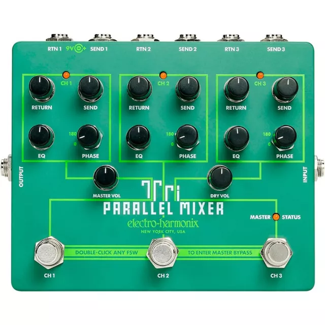 Electro-Harmonix Tri Parallel Mixer Pedal