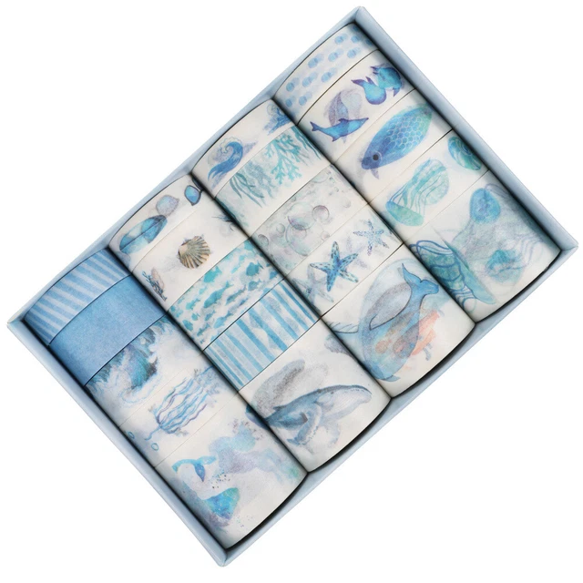 20 Rolls Scrapbooking Tapes  Craft Tapes  Natural Color Washi Tape