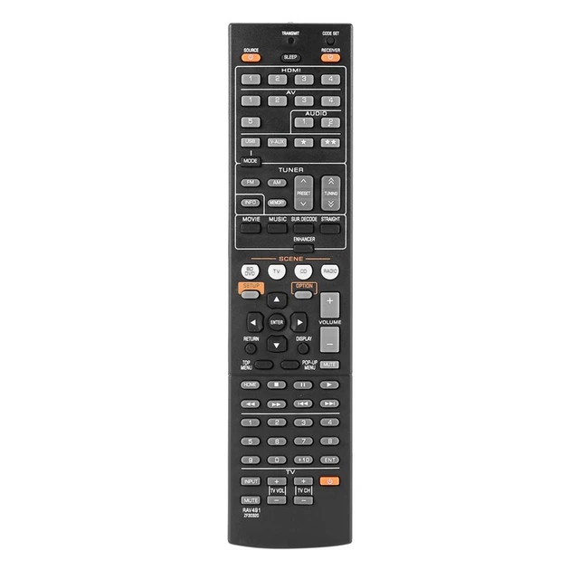 Remote Control for  RX-V375 RX-V467 RX-V565 RX-V567 RX-V571 RX-V665 RX-V765 HTR