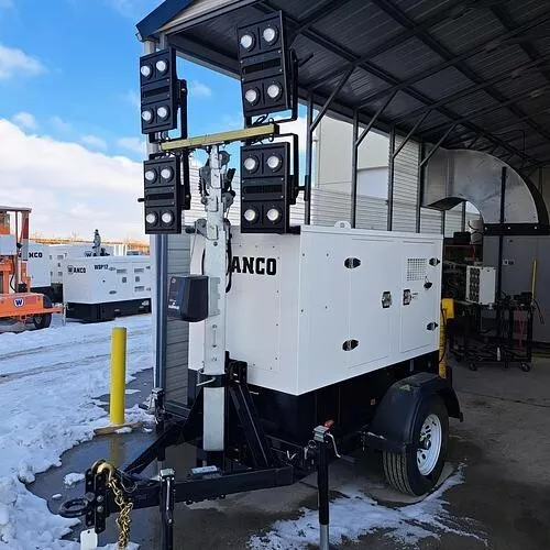 WSP25 New WANCO 2023 Mobil Rental generator, light tower. 24kw prime