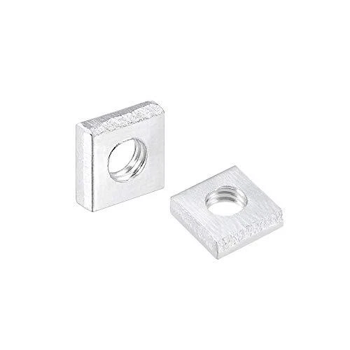 uxcell Square Nuts M3x6mmx2mm Zinc-Plated Metric Coarse Thread Assortment Kit...