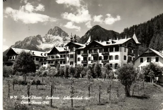 TR 055  1961 DOBBIACO (Bolzano) Hotel Ploner - Carbonin - VG- Ed.Ghedina
