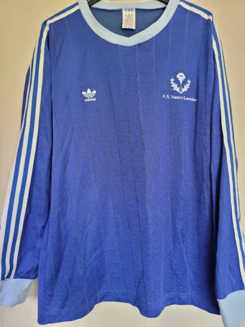 Maillot XL d'entraînement N°4 Adidas Asnl Nancy vintage 90's