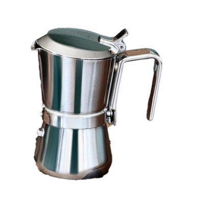 Beccuccio Stretto Acciaio Pour Caffettiera Bollitore a Collo d oca 250 ML Silver 8.5 Oz 