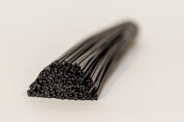 PC/PBT (xenoy) Plastic welding rods (4mm) black 20 rods 2