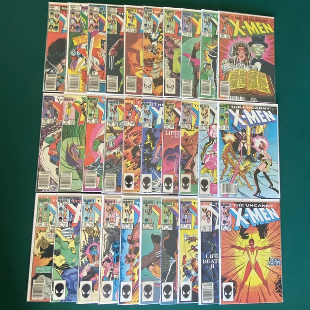 Marvel Uncanny X-Men Comics #170 - #199 Vol. 1 Bronze Age/Copper Age  1983-1985