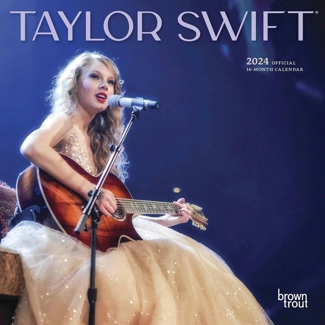 OFFICIAL TAYLOR SWIFT 2024 Mini Calendar Square 16 Month View! *NEW* 8