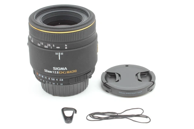 [ Mint ] Sigma Ex 50mm f2.8 Dg Macro pour Nikon F Support Lentille De Japon