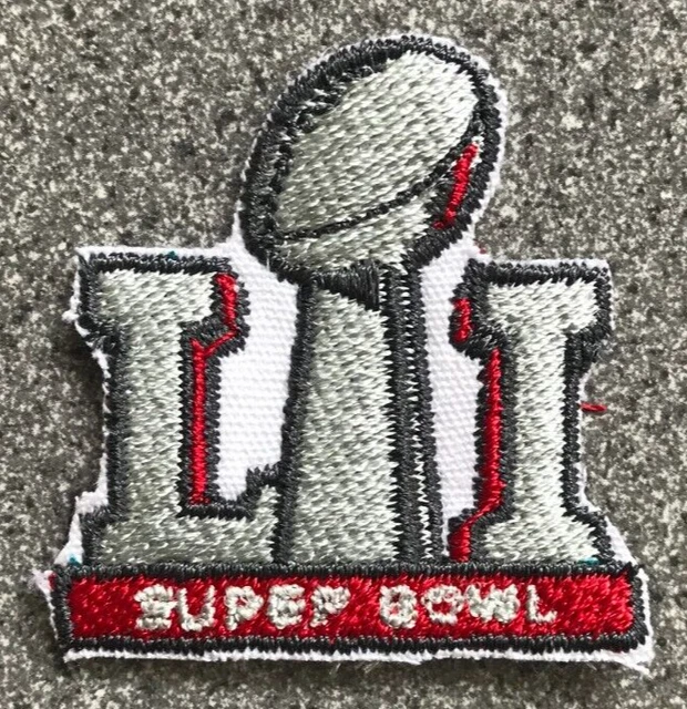 2017 Super Ciotola Li 51 NFL Calcio 1.75 " Toppa Nuovo England Patriots Vs