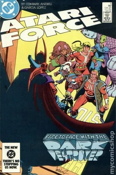 Atari Force #5 FN 1984 Stock Image
