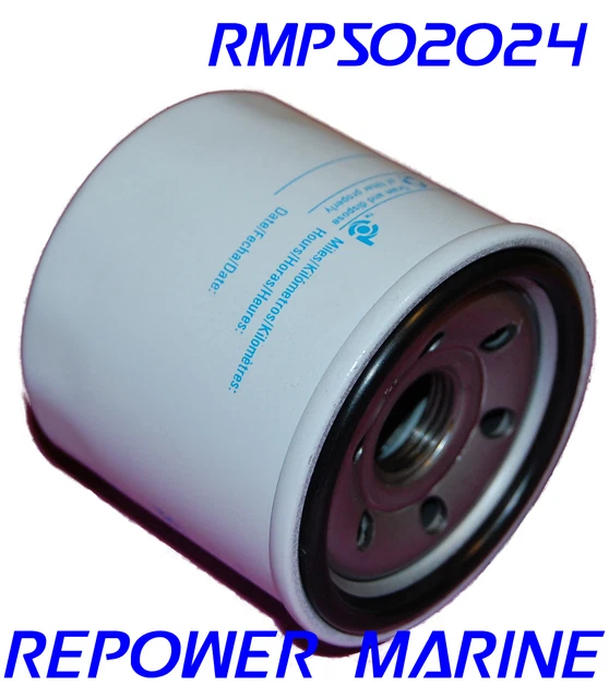 MARINE OIL FILTER for Volvo Penta, Replaces 834337 2001, 2002, MD1