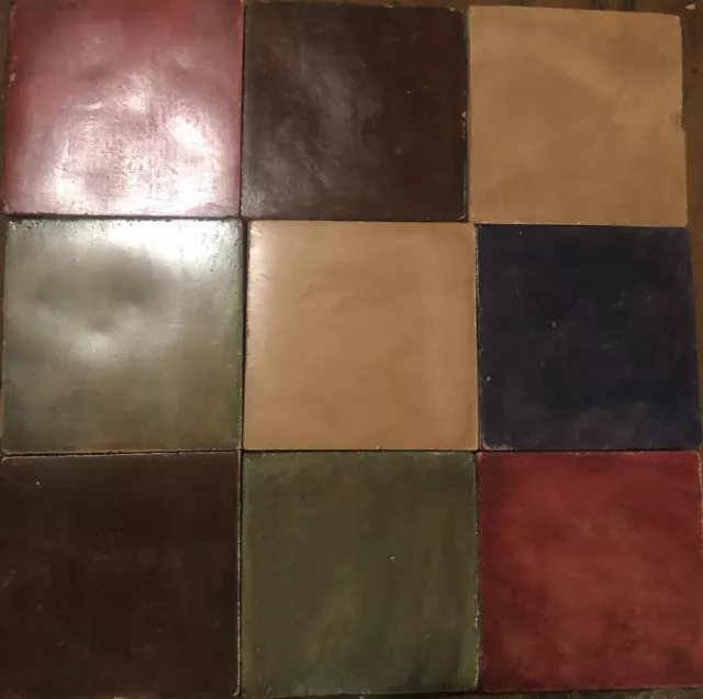 4x4 Cottage Craft Tile Batchelder Mercer Repro Kitchen Fireplace Cabin Tile Mix