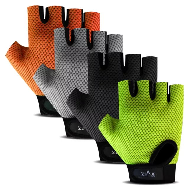 Ladies Weight Lifting Gloves Gym Training Body Building Mesh Gloves