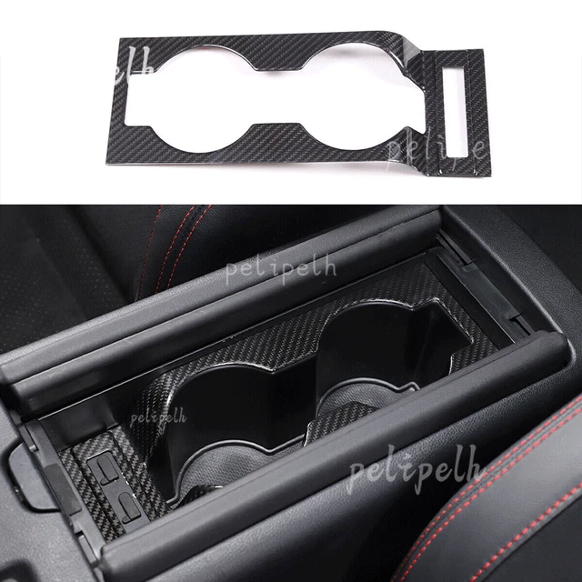 FOR GR86 / BRZ 20222024 Real Carbon Fiber Central Console Water Cup