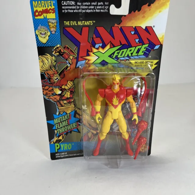 X-Men X-Force PYRO Action Figure 1994 ToyBiz Marvel The Uncanny