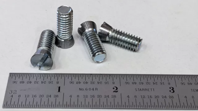 5/16-18 Reed Vise Jaw Screws - 3C Rock Island 577 593  Jaw Retainers steel zinc