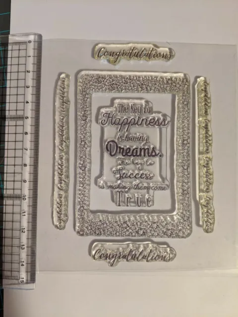 Sentiments stamps for card making - Happiness Sentiments - Congratulation Stamps