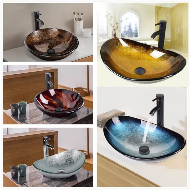 Lavabos en verre trempé de luxe - Solutions de lavage élégantes