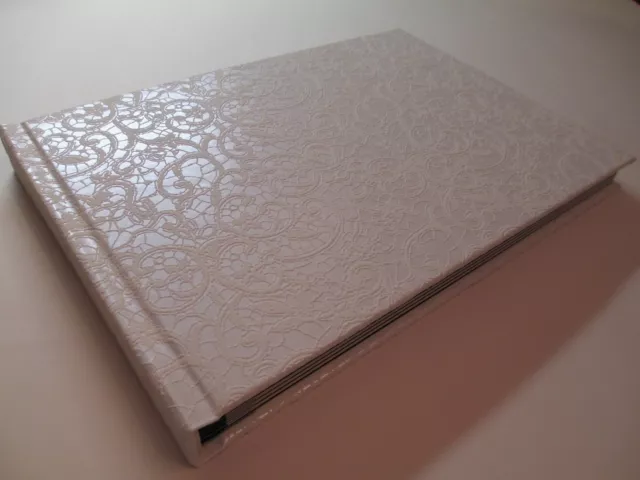 Handmade Photo Album Wedding & Special Occasions - White pattern