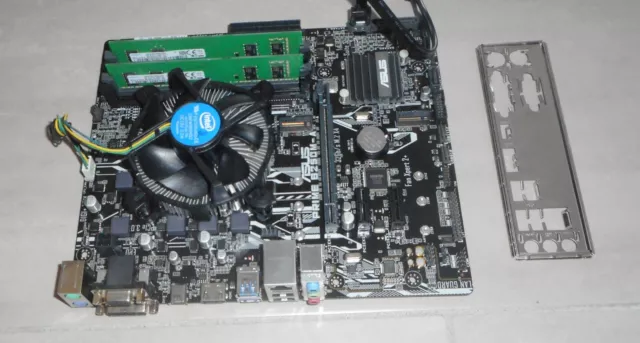 Bundle Carte mère Asus B250M socket 1151 + cpu i5 7400 lot n°1 + 8gb de ram