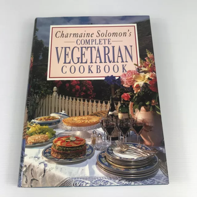 Charmaine Solomon's Complete Vegetarian Cookbook Food Recipes Guide Hardcover