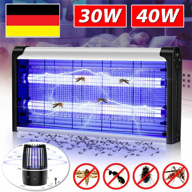 Moskito Killer Insektenvernichter Elektrisch LED Mückenfalle Licht Fliegen Lampe
