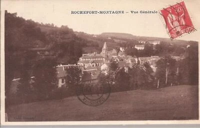 CPA 63 ROCHEFORT MONTAGNE.VUE GENERALE....ECRITE EN 1908.TBE.(ref 65)