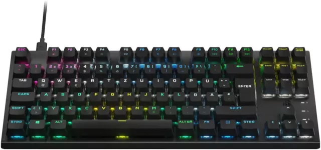 Corsair K60 Pro Tkl RGB Optisch-Mechanische Teclado para Juegos Negro